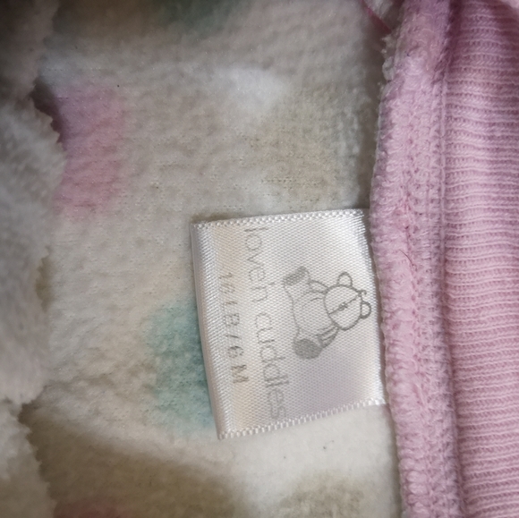 6mo Full Zip Fleece Sleeper - Picture 6 of 6